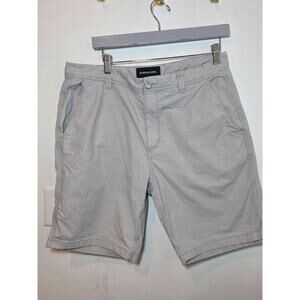 Rodd & Gunn Shorts Mens 36 x 8 Gray Original Fit Chino Cotton Stretch Casual